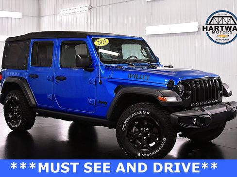 Used 2023 Jeep Wrangler Willys image 1