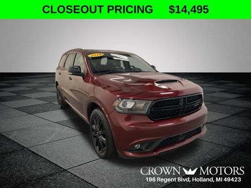 Used 2018 Dodge Durango GT w/ Technology Group AWD/4WD image 1