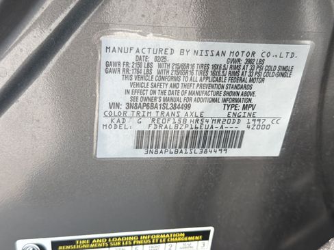 Used 2025 Nissan Kicks S FWD image 30