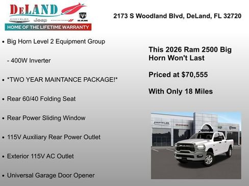 New 2026 RAM 2500 Big Horn image 30