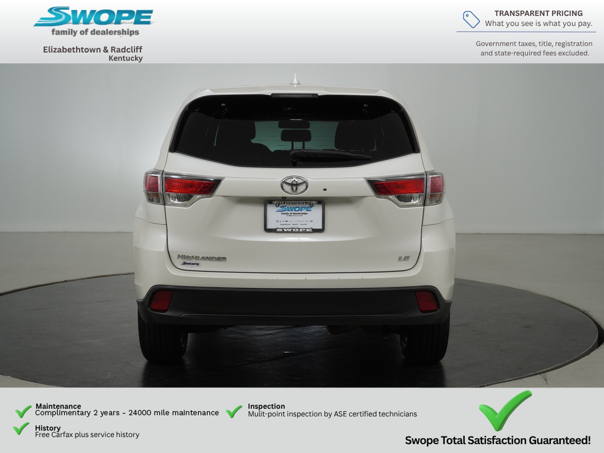 Used 2015 Toyota Highlander Plus FWD image 4