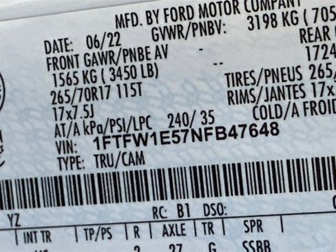 Used 2022 Ford F150 XLT image 31