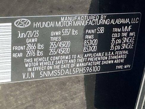 Used 2023 Hyundai Santa Fe Calligraphy AWD/4WD image 35