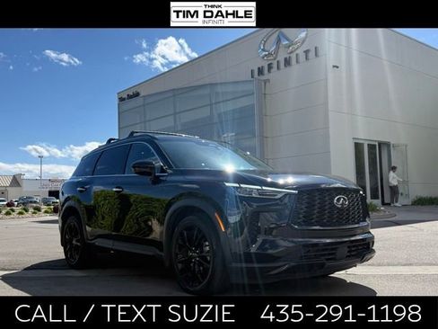 Certified 2025 INFINITI QX60 Luxe w/ Black Edition AWD/4WD image 1
