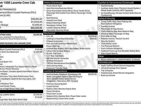 Used 2021 RAM 1500 Laramie w/ Night Edition image 40