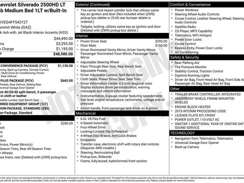 Used 2015 Chevrolet Silverado 2500 LT w/ LT Fleet Convenience Package image 35