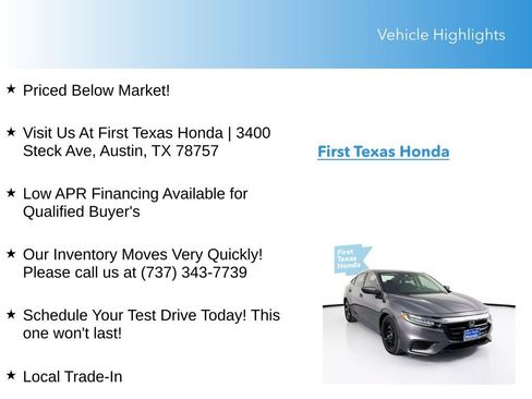 Used 2022 Honda Insight EX image 10