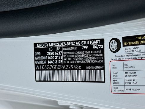 Used 2023 Mercedes-Benz S 580 4MATIC Sedan image 35