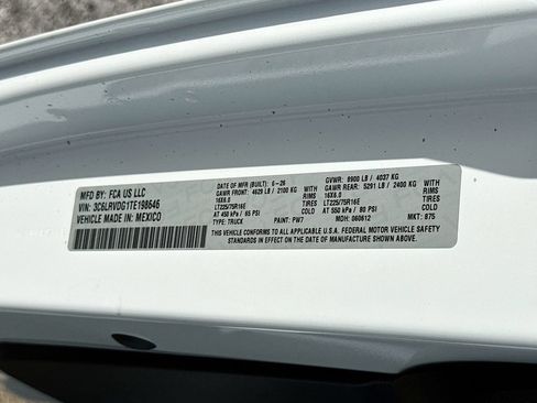 New 2026 RAM ProMaster 2500 w/ Safety Group FWD image 34