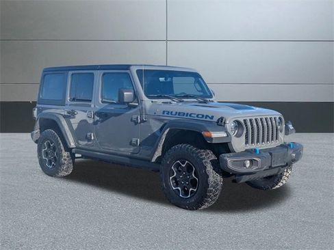 Used 2023 Jeep Wrangler Unlimited Rubicon 4xe w/ Cold Weather Group image 8