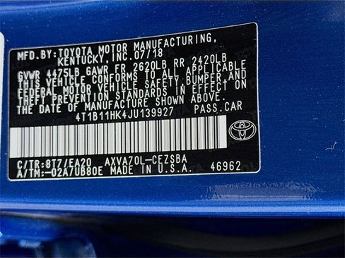 Used 2018 Toyota Camry SE image 17