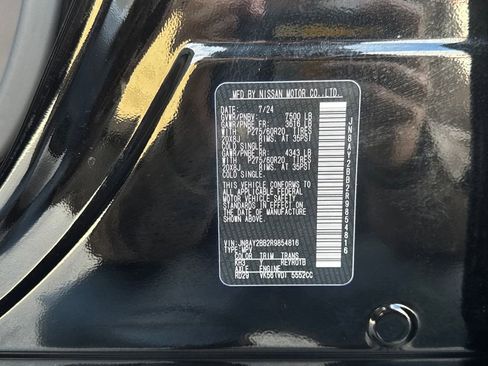 Used 2024 Nissan Armada SL w/ Midnight Edition Package image 31