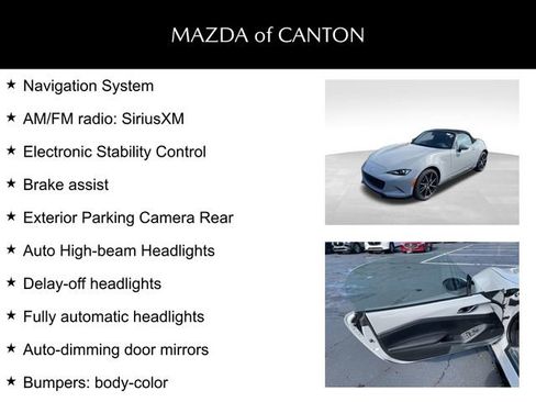 New 2025 MAZDA MX-5 Miata Grand Touring w/ Appearance Package image 7