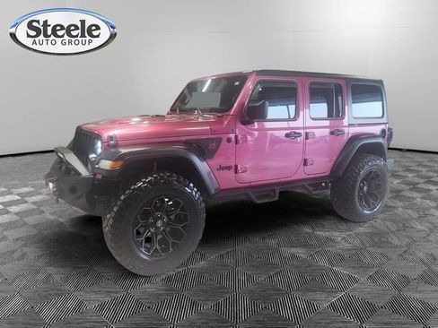 Used 2021 Jeep Wrangler Unlimited Sport image 1