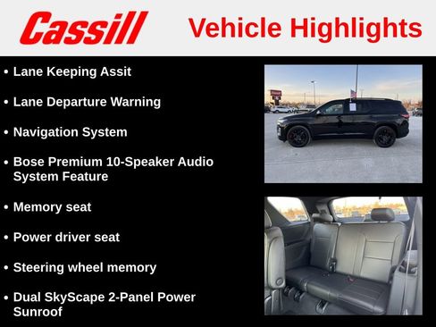 Used 2022 Chevrolet Traverse Premier w/ Redline Edition image 14