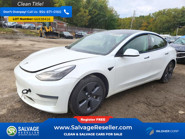 Used 2021 Tesla Model 3 Standard Range Plus RWD image 1