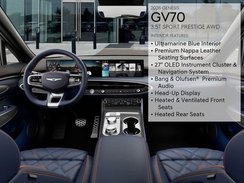 New 2026 Genesis GV70 3.5T Sport Prestige image 18