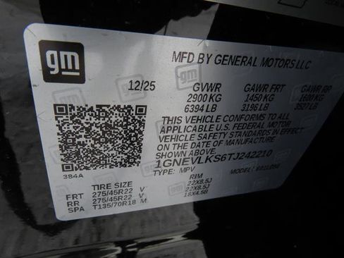 New 2026 Chevrolet Traverse RS w/ LPO, Floor Liner Package image 16