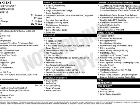 Certified 2025 Kia K4 FWD image 8