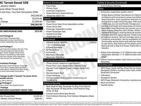 New 2027 GMC Terrain Denali w/ LPO, Floor Liner Package AWD/4WD image 35
