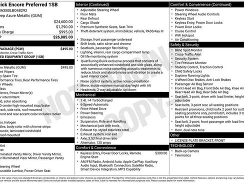 Used 2020 Buick Encore Preferred w/ Safety Package image 15