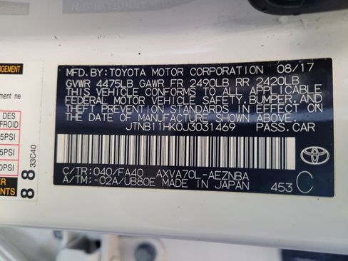 Used 2018 Toyota Camry LE FWD image 33