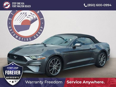 Used 2018 Ford Mustang Convertible w/ Equipment Group 101A RWD image 1