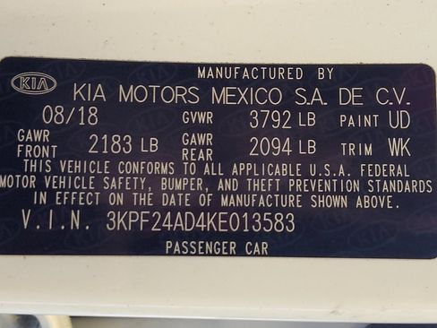 Used 2019 Kia Forte LXS FWD image 33