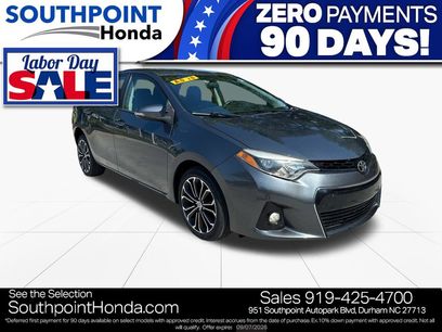 Used 2015 Toyota Corolla S