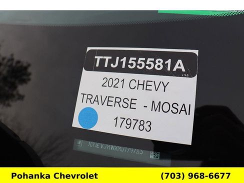 Used 2021 Chevrolet Traverse RS w/ LPO, Roadside Safety Package image 33