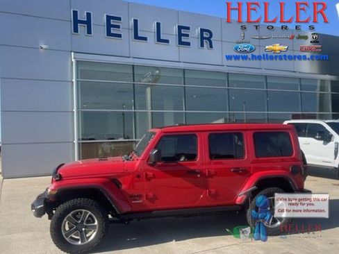 Used 2020 Jeep Wrangler Unlimited Sahara AWD/4WD image 1