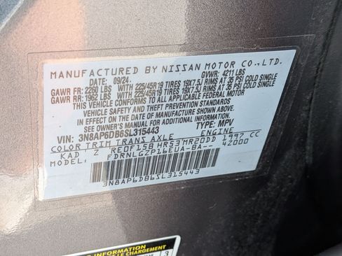 Used 2025 Nissan Kicks SR AWD/4WD image 34