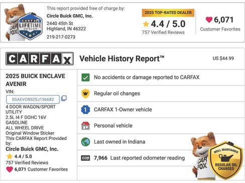 Used 2025 Buick Enclave Avenir w/ Super Cruise Package image 51