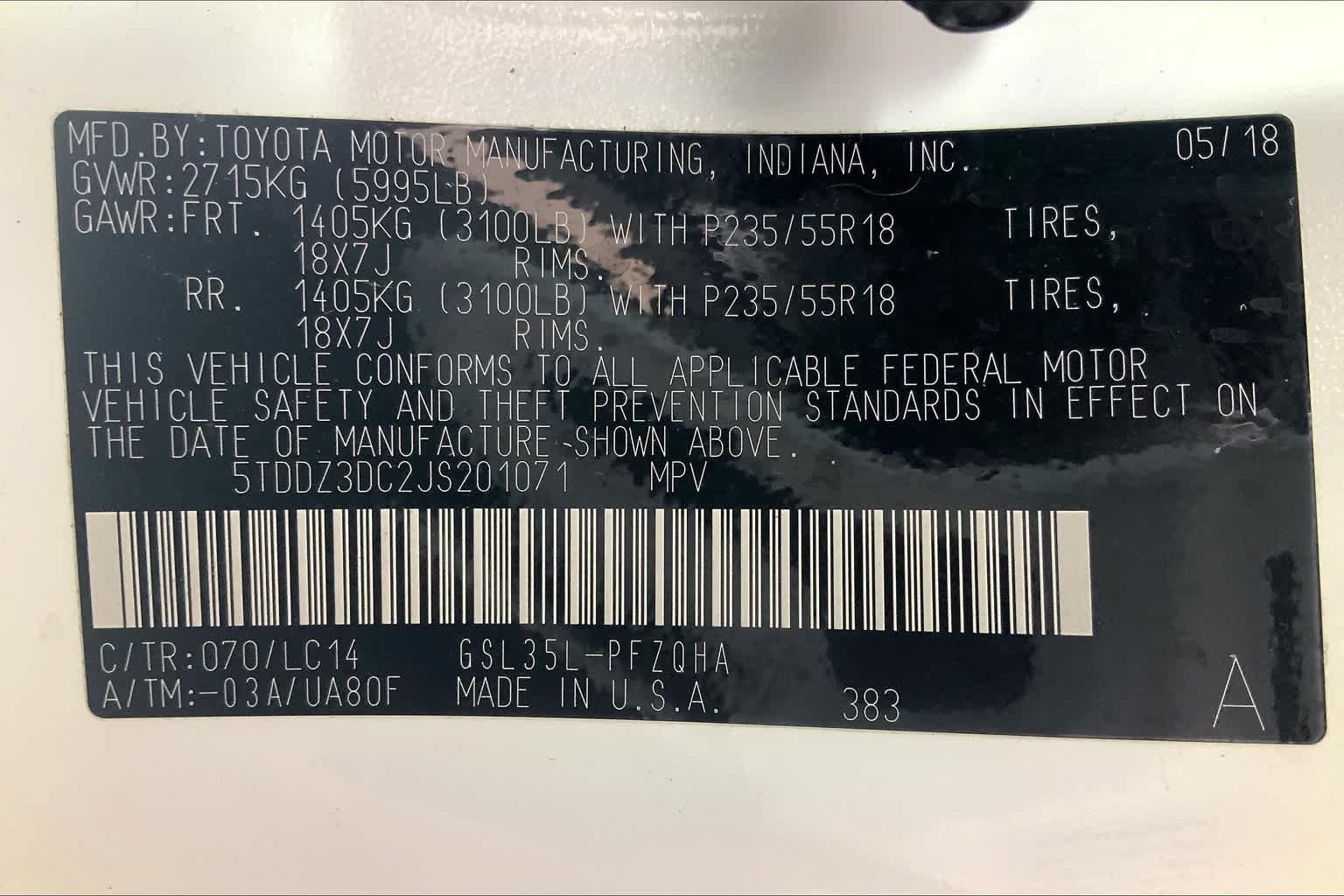 Used 2018 Toyota Sienna XLE Premium w/ Outdoor Package AWD/4WD image 37