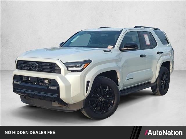 Certified 2026 Toyota 4Runner Platinum AWD/4WD image 1