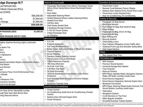 Used 2023 Dodge Durango R/T w/ Blacktop Package AWD/4WD image 12