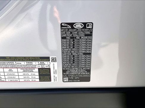New 2026 Land Rover Range Rover Sport SE AWD/4WD image 8