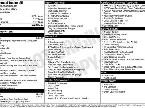 Certified 2026 Hyundai Tucson SE FWD image 30