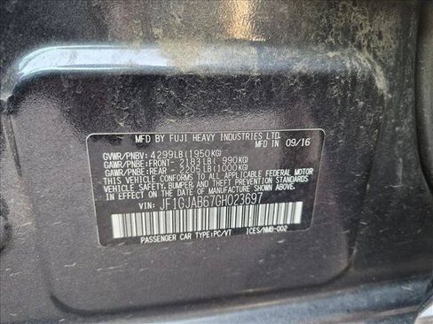 Used 2016 Subaru Impreza 2.0i Premium w/ Popular Package #2 AWD/4WD image 17
