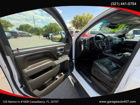 Used 2016 Chevrolet Silverado 1500 LTZ Z71 w/ LTZ Plus Package AWD/4WD image 9