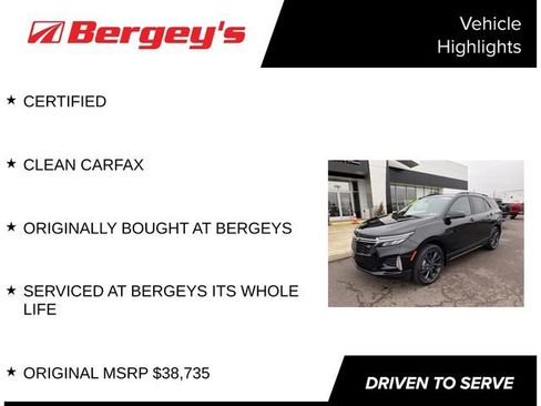 Certified 2023 Chevrolet Equinox RS w/ RS Leather Package image 4