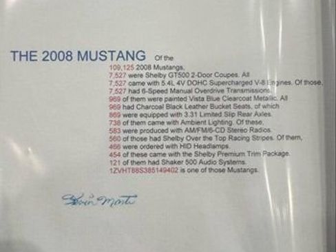 Used 2008 Ford Mustang Shelby GT500 image 23