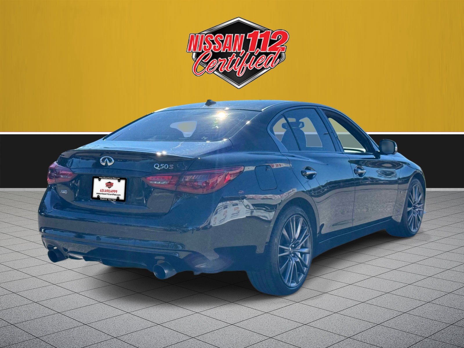 Used 2021 INFINITI Q50 Red Sport 400 AWD/4WD image 6