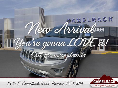 Used 2014 Jeep Grand Cherokee Overland w/ Trailer Tow Group IV RWD image 1