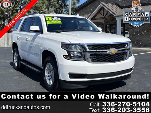 Used 2018 Chevrolet Tahoe LT image 1