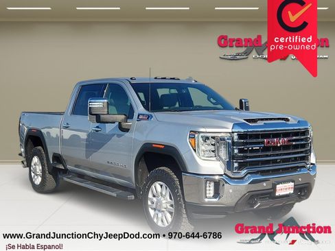 Used 2021 GMC Sierra 2500 SLT w/ SLT Premium Package AWD/4WD image 1