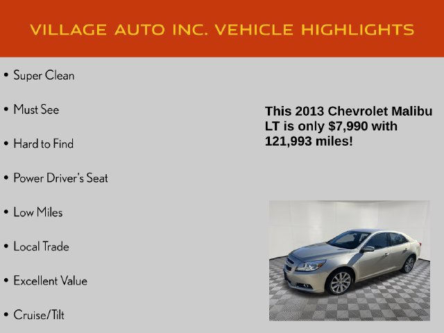 Used 2013 Chevrolet Malibu LT FWD image 7