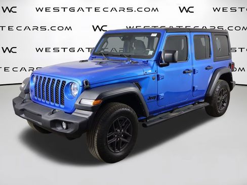 Used 2024 Jeep Wrangler Unlimited Sport AWD/4WD image 1