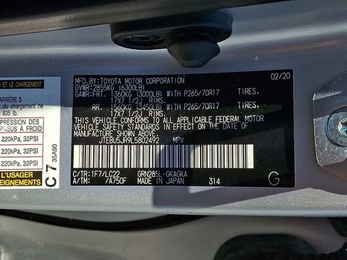 Used 2020 Toyota 4Runner TRD Off-Road Premium AWD/4WD image 29