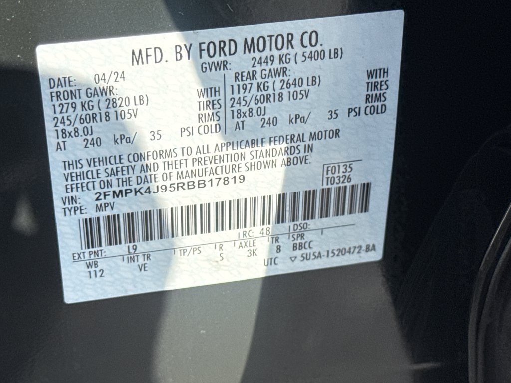 Used 2024 Ford Edge SEL w/ Convenience Package AWD/4WD image 37